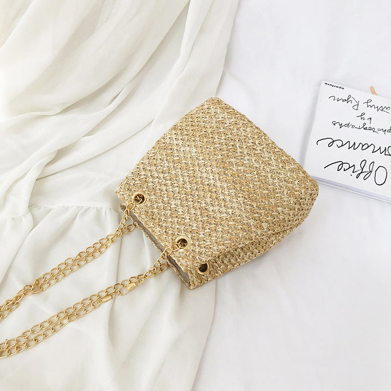 Cherry Chain Bag Bucket-type Women's Bag Messenger Shoulder Bag