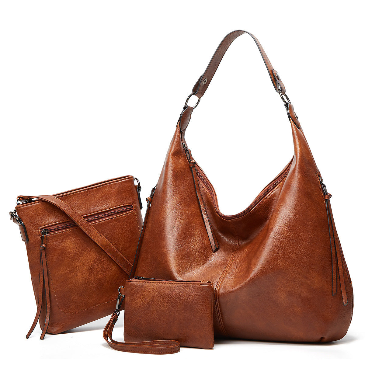 Three-piece One-shoulder Messenger Handbag
