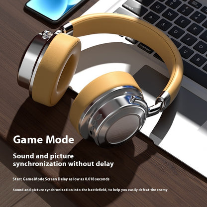 Briefcase Ear Metal Retro Bluetooth Headset