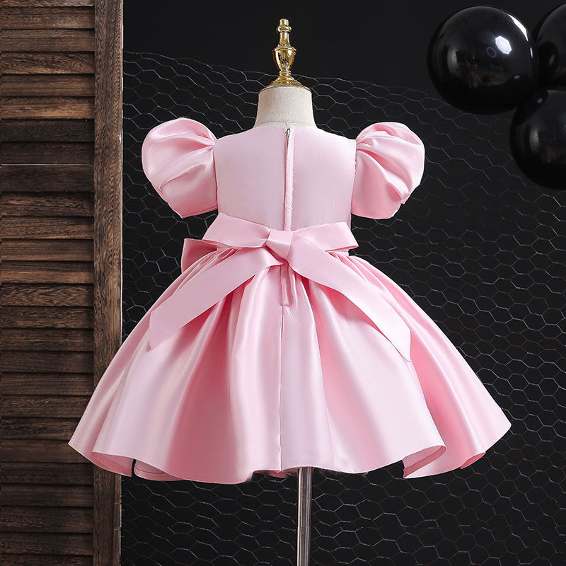 Girl's Gown-year-old Bow Princess Dress