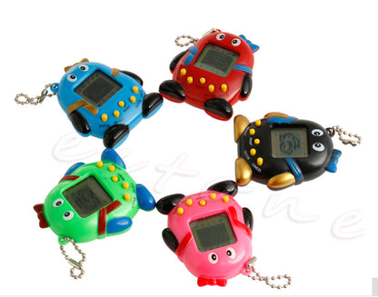 Q Penguin Electronic Pet Game Console Mini Game Handheld Game Console
