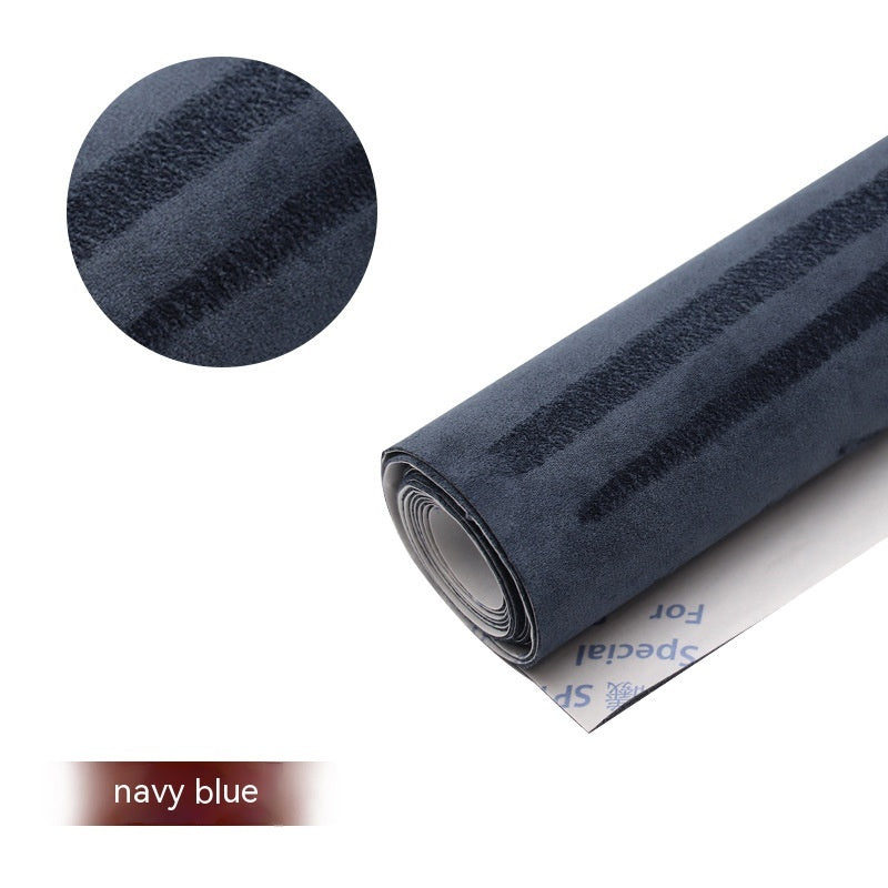 Full Elastic Force Suede Fabric Double-sided Microfiber Self-adhesive Suede Car Interior