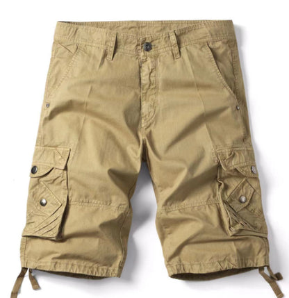 Men's Camouflage Loose Multi-pocket Workwear Shorts