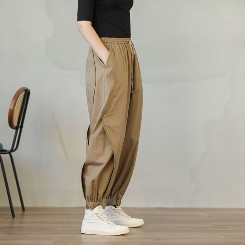 Loose Casual Cotton Thin Spring And Summer Women's Pants