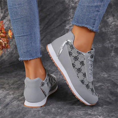 Lily Lace-Up Sneakers