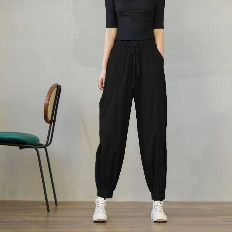 Loose Casual Cotton Thin Spring And Summer Women's Pants