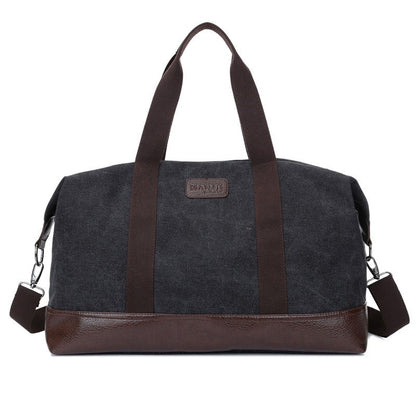 Men's Portable Canvas Bag Large Capacity Shoulder Crossbody