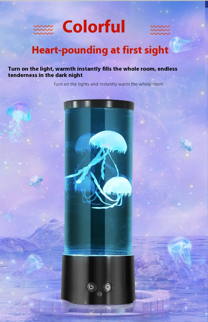 Medium Jellyfish Lamp Mute LED Color Changing