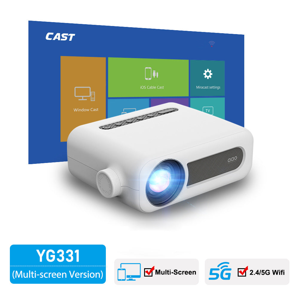 HD Mini Home Projector Led Home Theater Children's Gifts