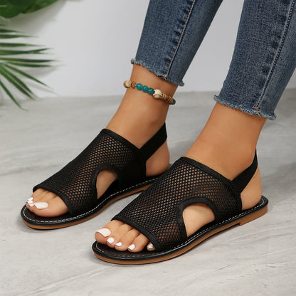 New Mesh Sandals Summer Casual Breathable Flat Shoes