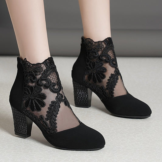 Lace High Heel