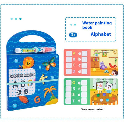 Children's Water-based Picture Book Early Education Puzzle Toys