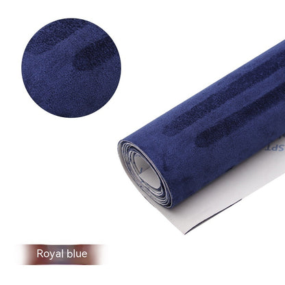 Full Elastic Force Suede Fabric Double-sided Microfiber Self-adhesive Suede Car Interior