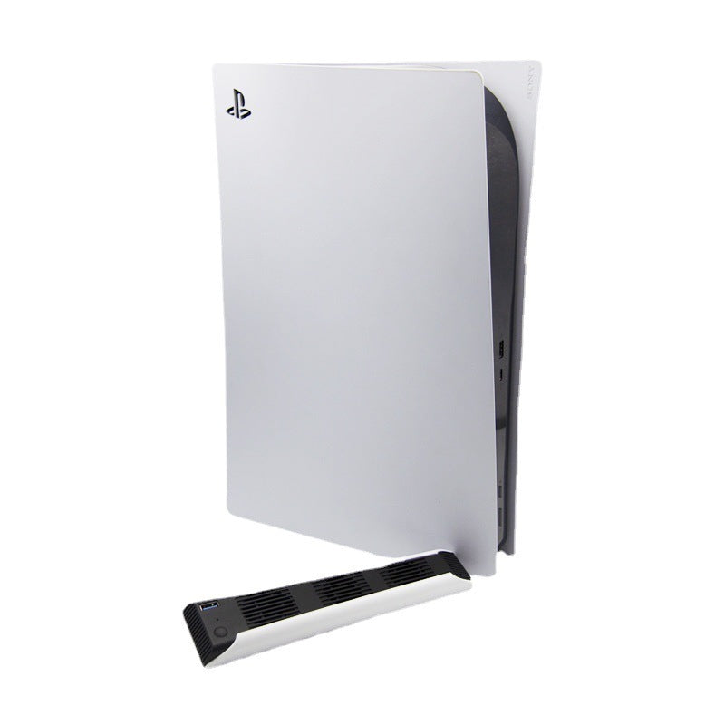 PS5 Host Fan Black And White Optical Drive Digital Version Universal PS5 Fan Auxiliary Cooling Radiator