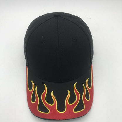 New Flame Embroidered Baseball  Outdoor Sports Men And Women