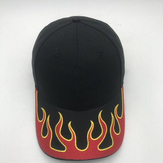 New Flame Embroidered Baseball  Outdoor Sports Men And Women