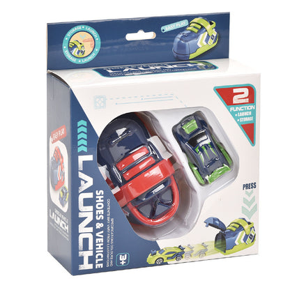 Ejection Running Shoes Children's Toy Car Ejection Car