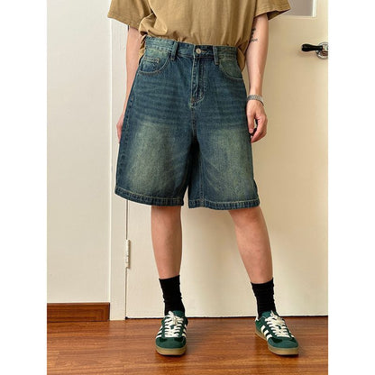 Retro All-match Casual Denim Shorts