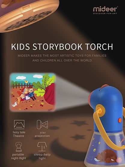 Children's Toy Storybook Torch Projector Kaleidosc